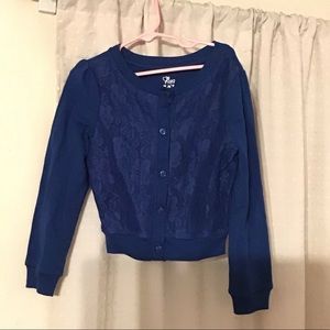 Girl’s Button Cardigan